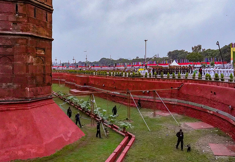 Delhi security independence day red fort