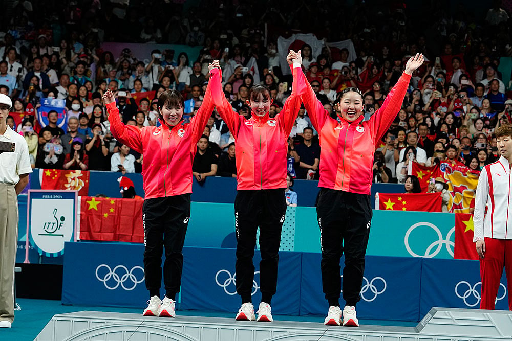 Paris 2024 Olympics Table Tennis team Japan