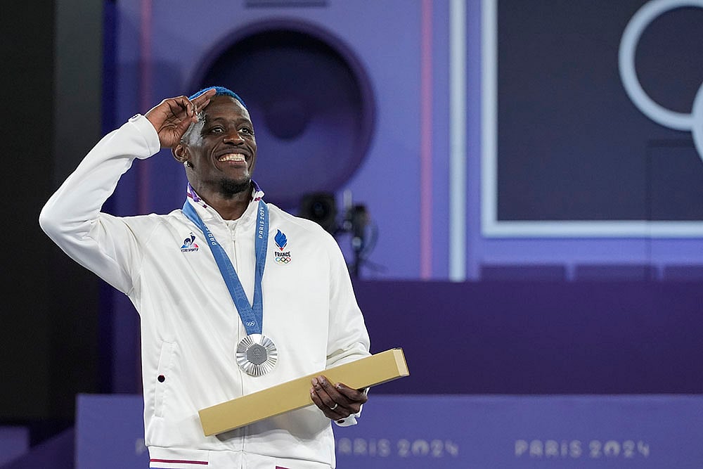 Paris Olympic Breaking Medallists_Silver medallist Frances Danis Civil known as B-Boy Dany Dann