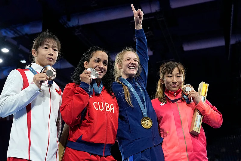 Paris Olympics Womens Wrestling_womens freestyle 50kg wrestling