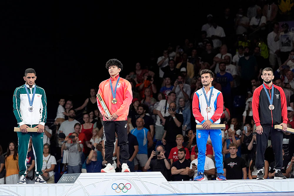 Paris Olympics Mens Wrestling_mens freestyle 65kg wrestling