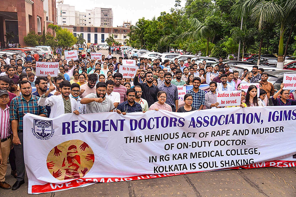 Doctors protest 