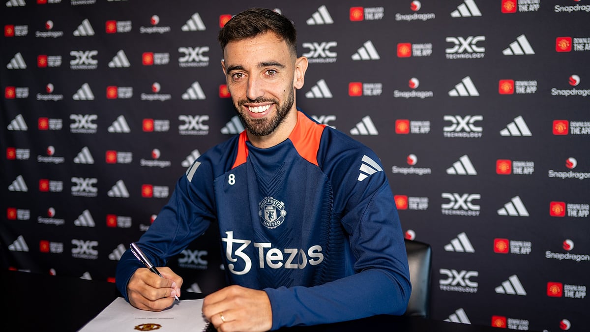 Manchester United captain Bruno Fernandes. - null