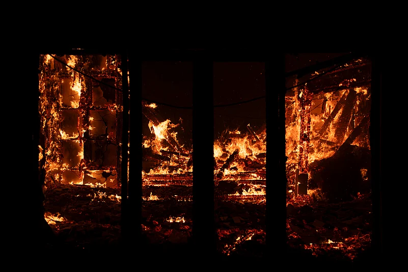 greece wildfires