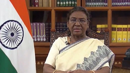 X/PTI : President Droupadi Murmu