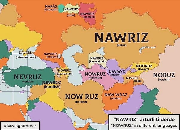 Countries Celebrating Nowruz