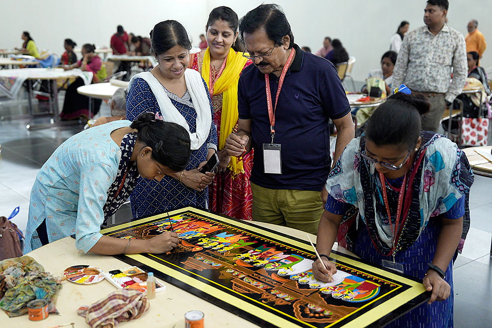 Tikuli painting