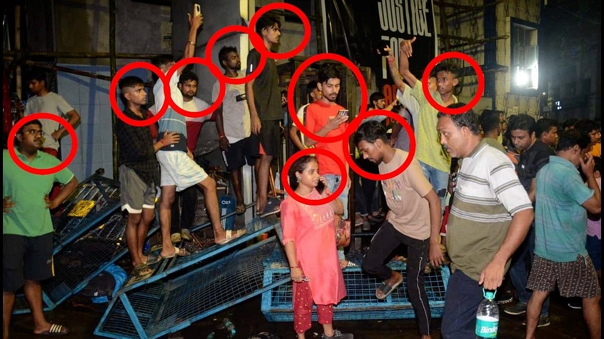Kolkata Police (Facebook) : Kolkata Police identified miscreants who vandalised RG Kar Hospital
