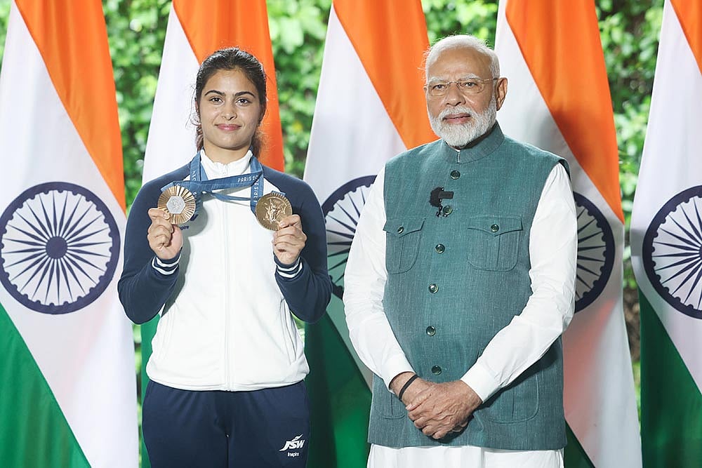 Indian Olympics Contingent meets PM Modi