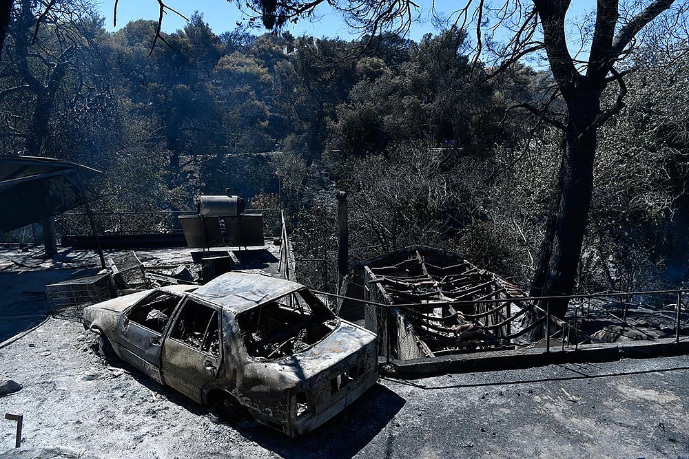 Greece Wildfire