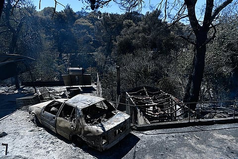 Wildfire Greece