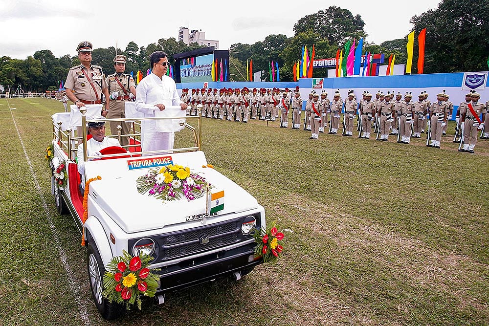 Tripura Chief Minister Manik Saha
