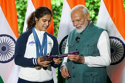 Bronze medallist shooter Manu Bhaker