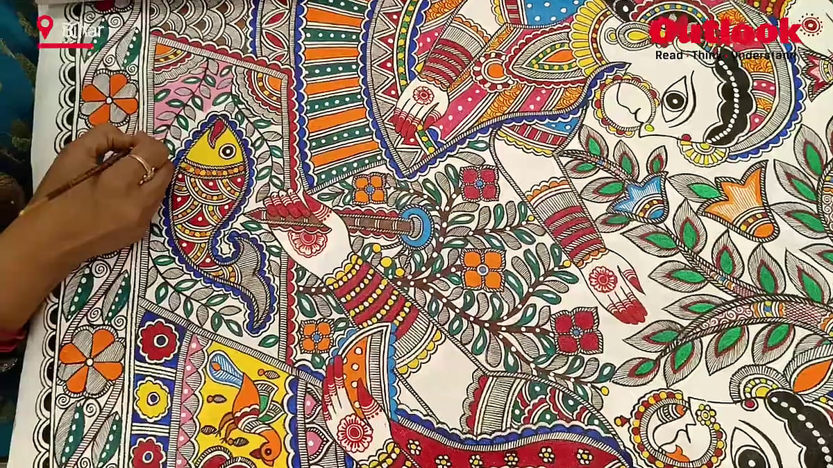 “An Artist has no Caste": Chinki Sinha in conversation with Madhubani artist Shanti Devi