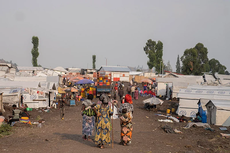 Congo Mpox outbreak_Bulengo refugee camp in Goma