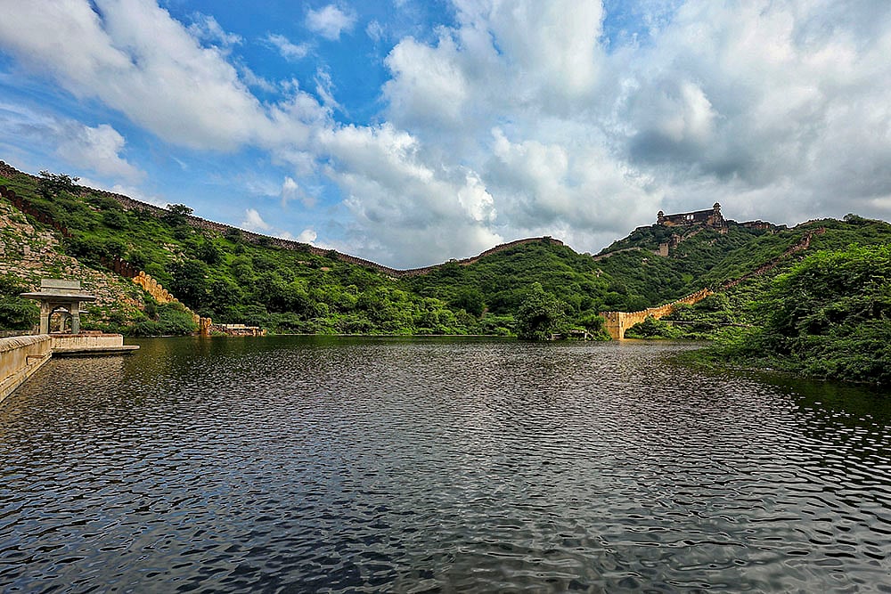 Amer Sagar dam in Jaipur