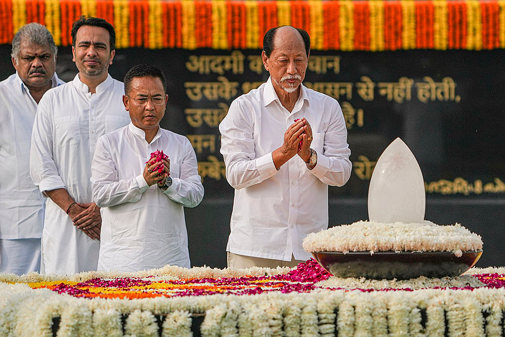 Nagaland Chief Minister Neiphiu Rio pays tribute to Atal Bihari Vajpayee