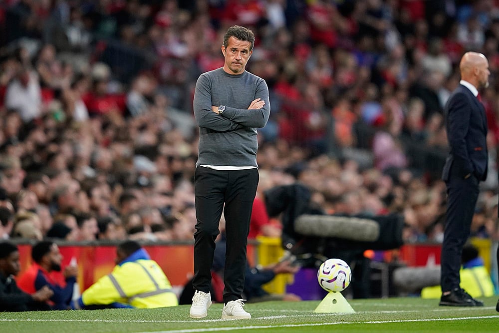 English Premier League 2024-25: Manchester United Vs Fulham_Fulhams head coach Marco Silva