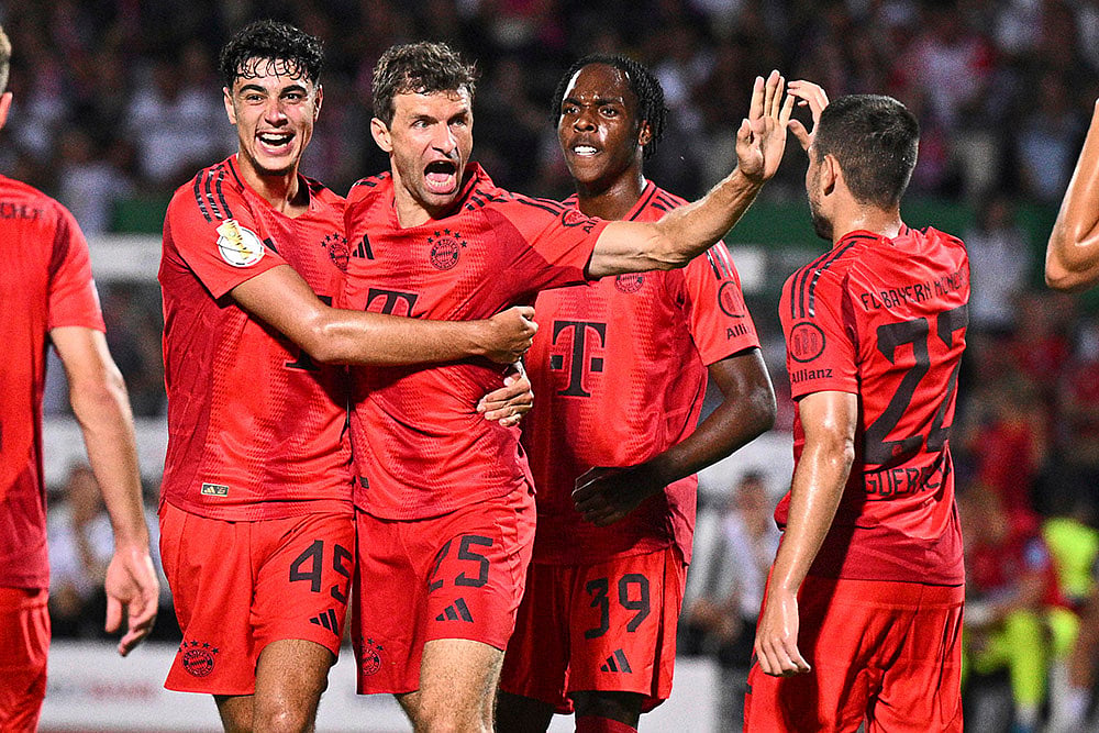 DFB-Pokal German football cup Ulm vs Bayern Munich_6