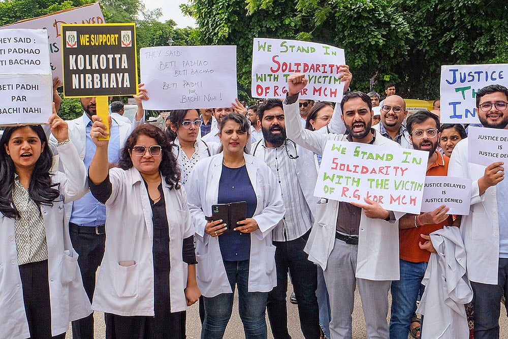 IMAs 24-hour nationwide strike over kolkata doctors rape murder case in Gurugram