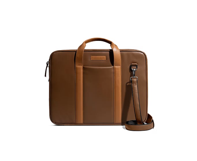 Walnut Brown Urban Classic Briefcase Bag