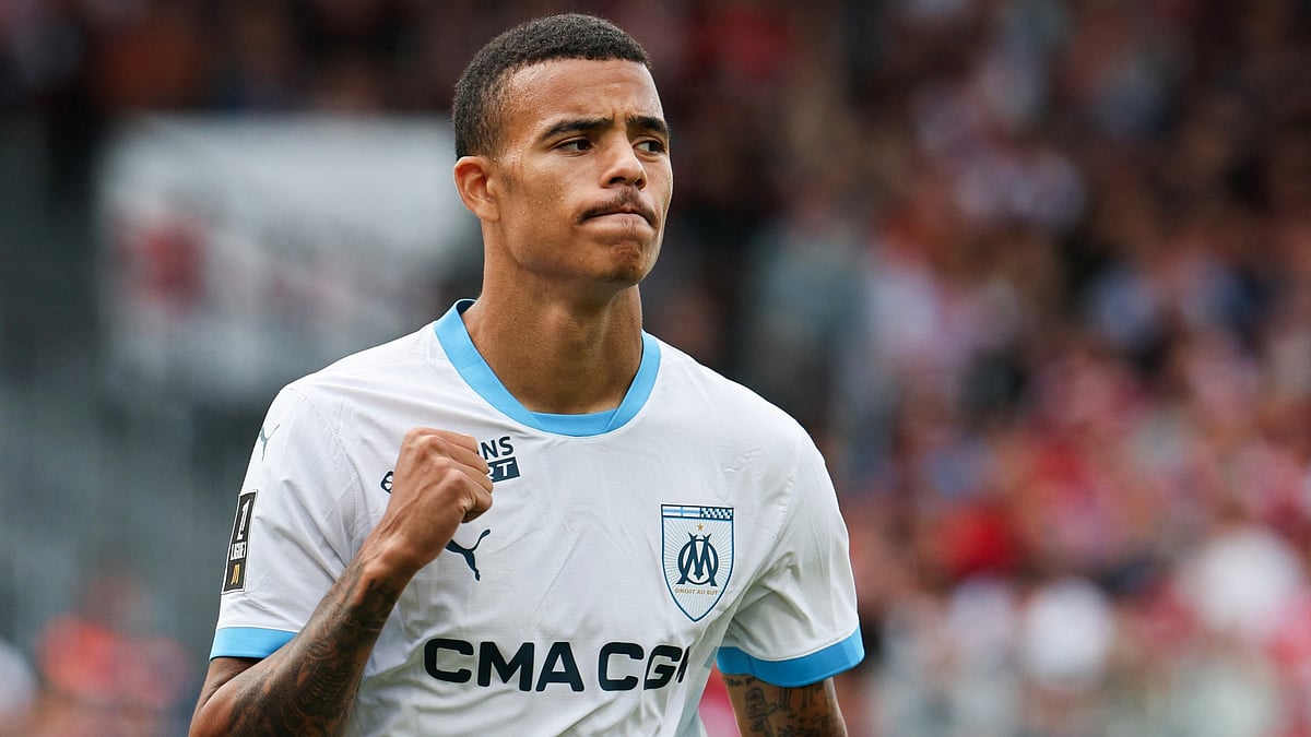 Marseille striker Mason Greenwood