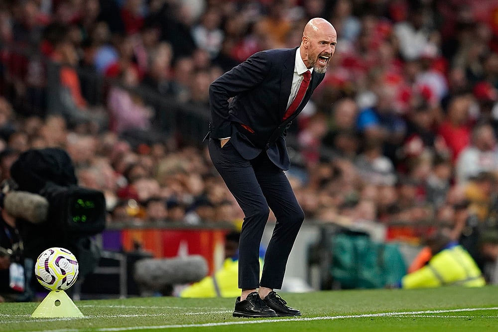 English Premier League 2024-25: Manchester United Vs Fulham_Uniteds head coach Erik ten Hag 