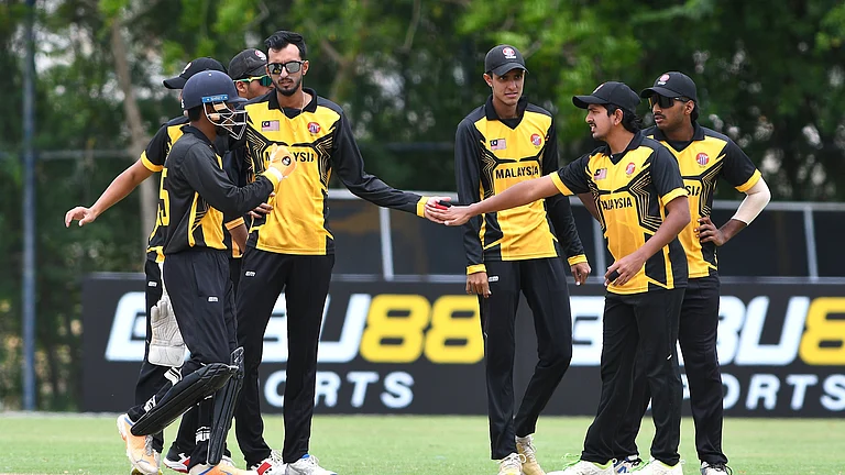 File photo of the Malaysia men's cricket team. - X/Malaysia Cricket