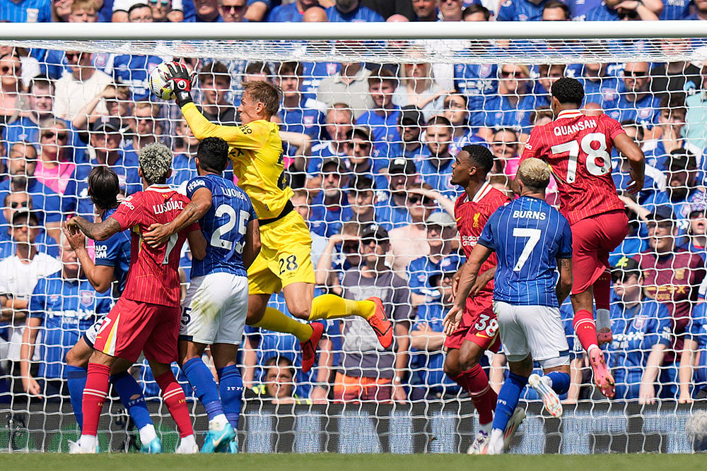 EPL: Ipswich Town vs Liverpool