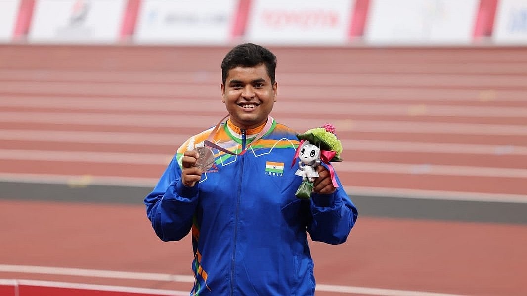 File photo of Tokyo Paralympics silver medallist Yogesh Kathuniya. - X/Yogesh Kathuniya