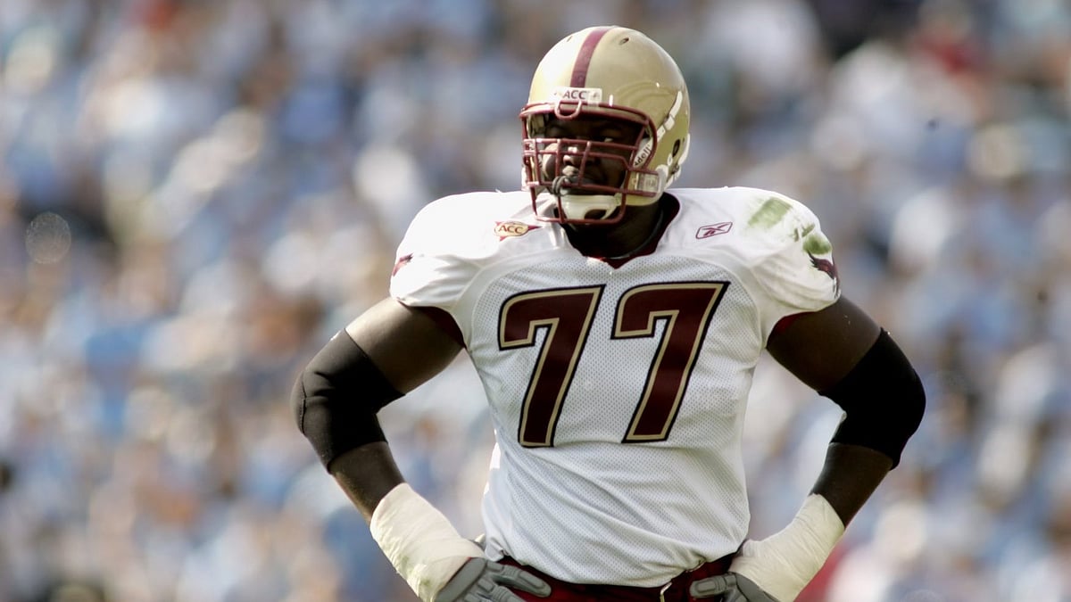 X/DanielCoates : Former NFL Player Gosder Cherilus 