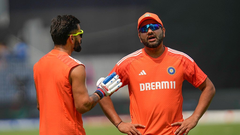File photo of India batters Virat Kohli and Rohit Sharma. - AP