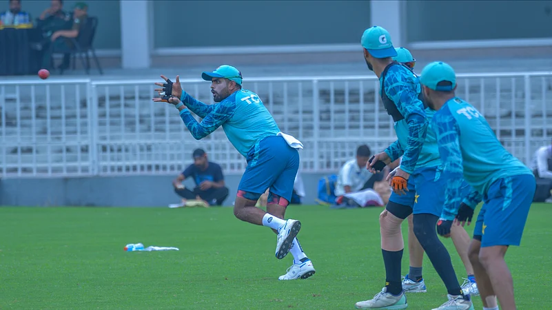 pakistan cricket team in practice X