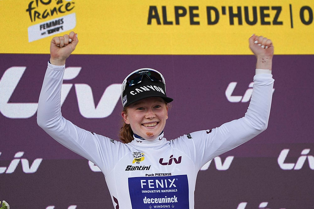 2024 Cycling Tour de France Women cycling race eighth stage_4