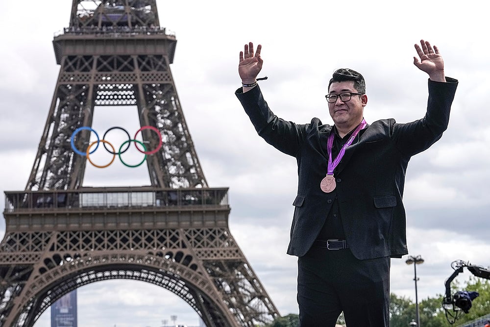Paris Olympics Medal Reallocation Ceremony_7
