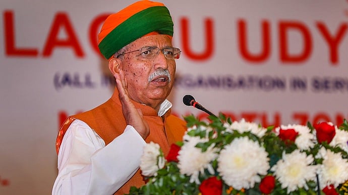 PTI : Union law minister Arjun Ram Meghwal 