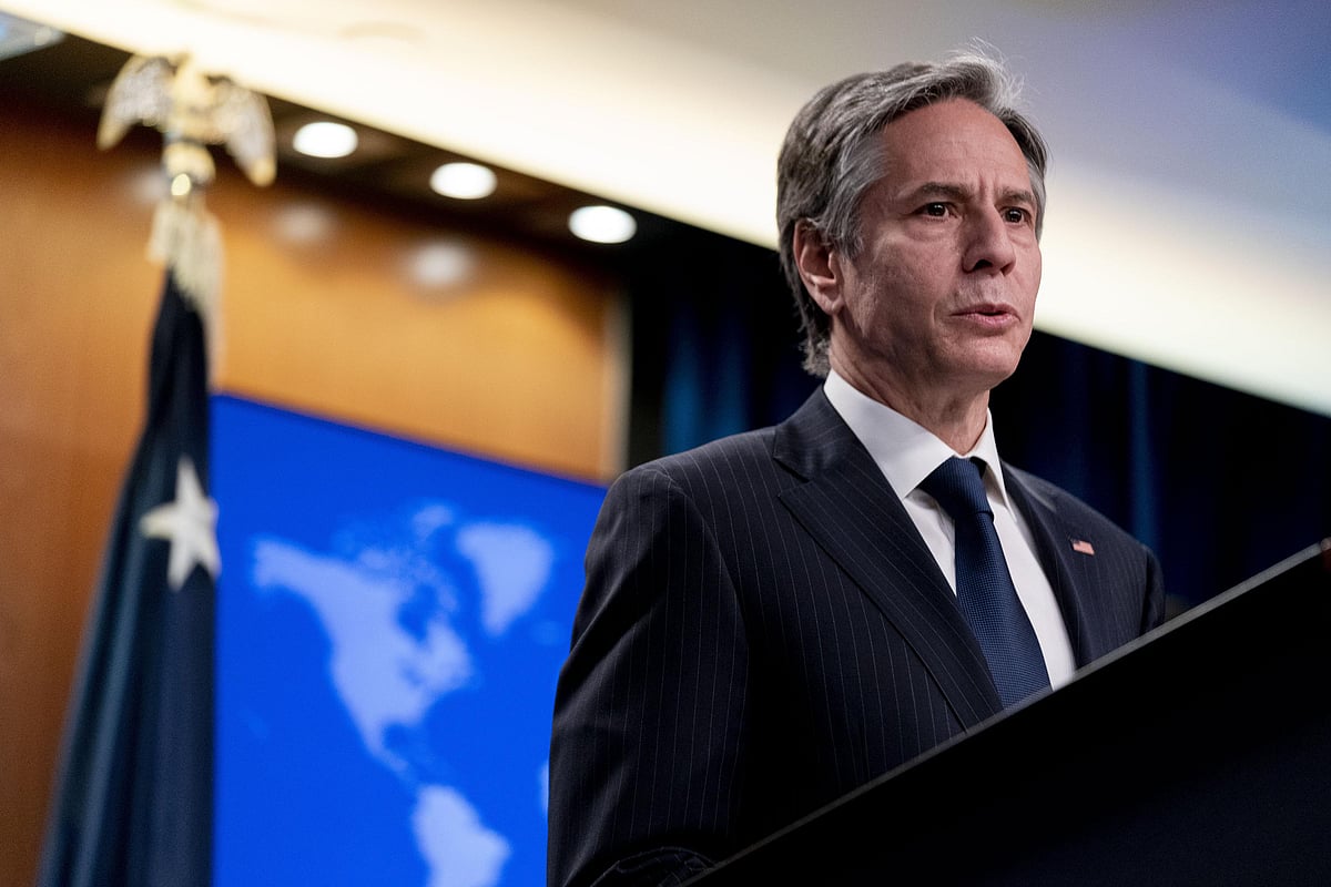 AP : US Secretary of State Antony Blinken |