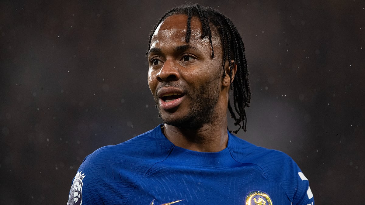 Raheem Sterling in action for Chelsea last season