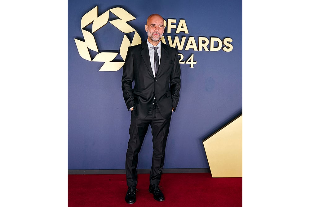 2024 Britain PFA Player Awards_Pep Guardiola at Opera House Manchester