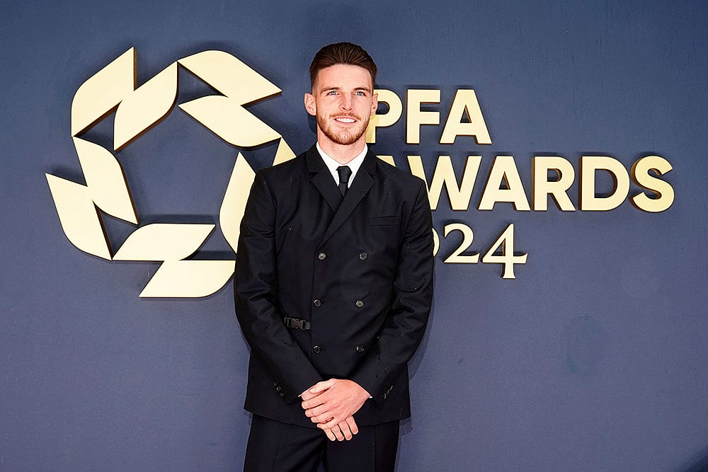 2024 Britain PFA Player Awards_Declan Rice 