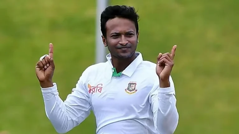 Former Bangladesh Test captain Shakib Al Hasan. - File