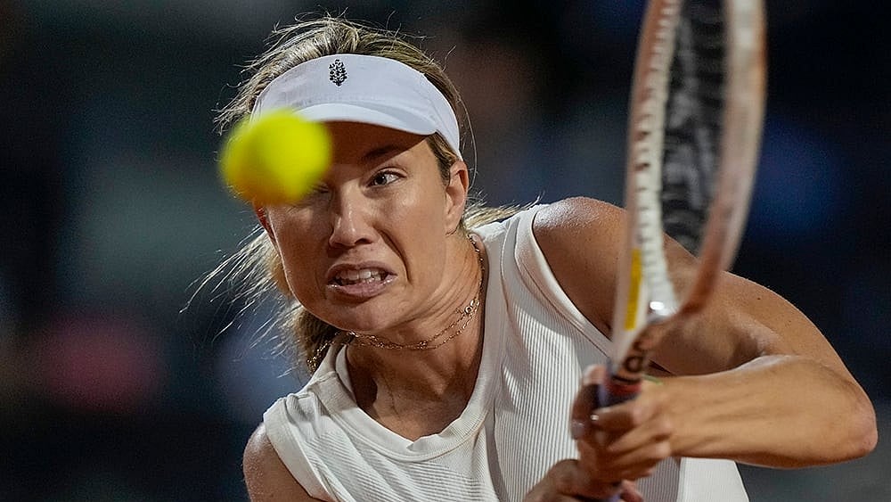 | Photo: AP/Andrew Medichini : Danielle Collins