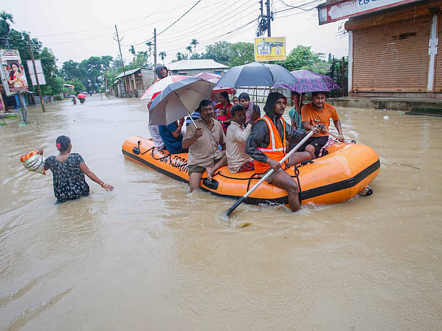 Flood situation in Bangladesh - PTI