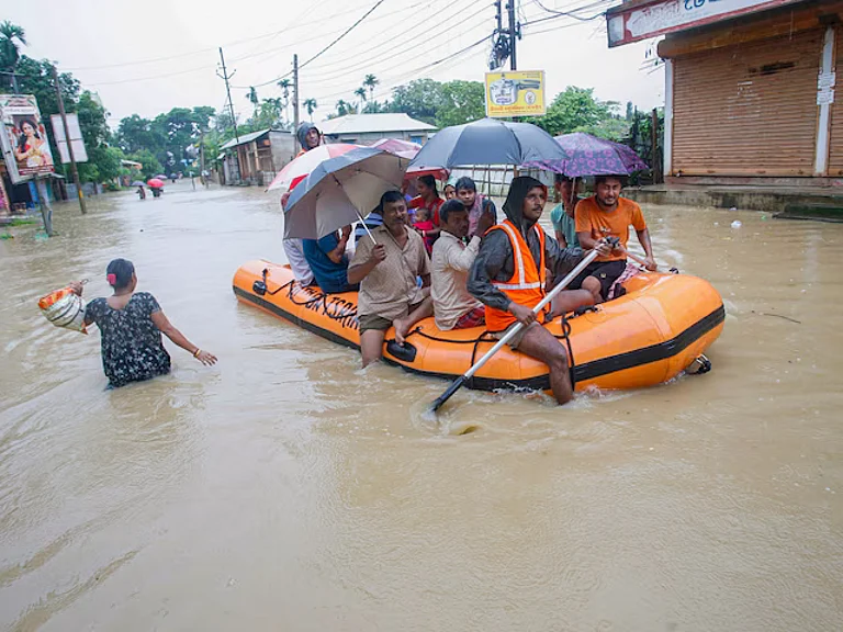 Flood situation in Bangladesh - PTI