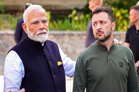 PM Modi in Ukraine
