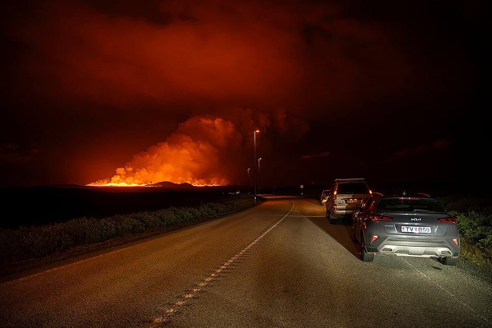 Iceland Volcano Eruption_Iceland Svartsengi Volcanic System Fissure Erupts_3