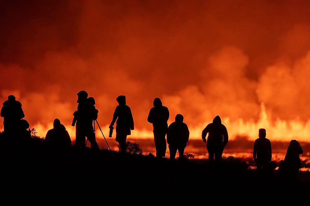Iceland Volcano Eruption_Iceland Svartsengi Volcanic System Fissure Erupts_8