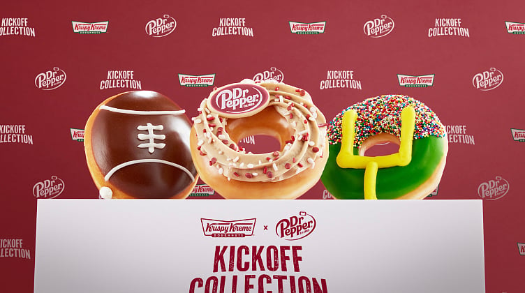 Krispy kreme dr pepper doughnut collection