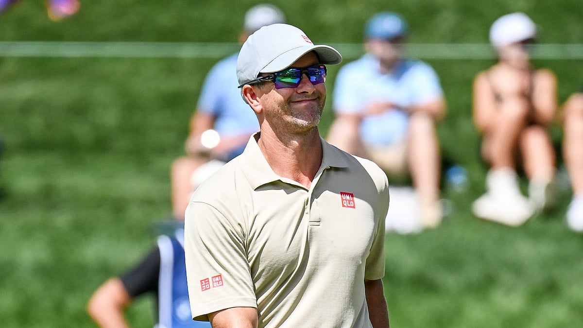 Adam Scott leads the BMW Championship - null