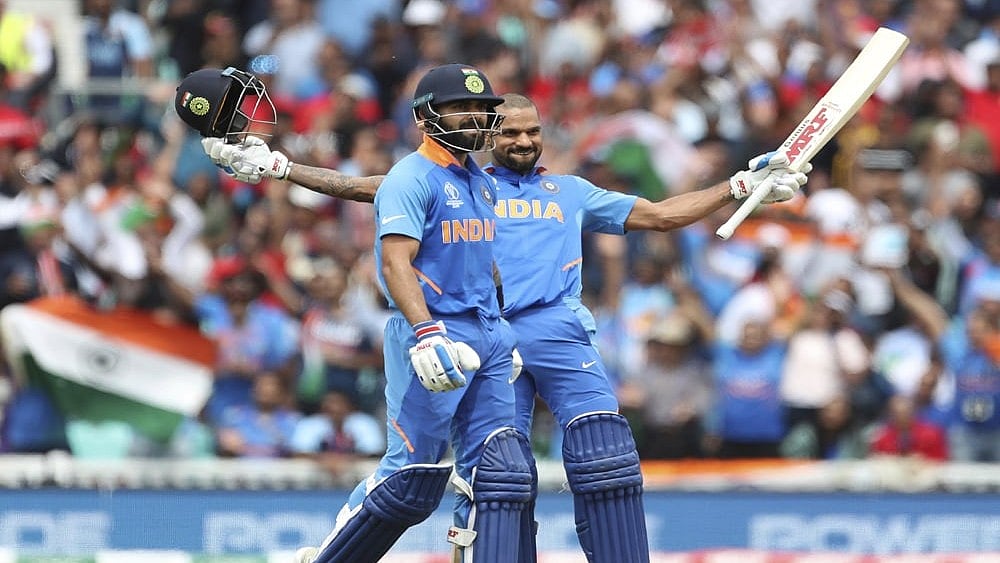 Virat Kohli and Shikhar Dhawan - null